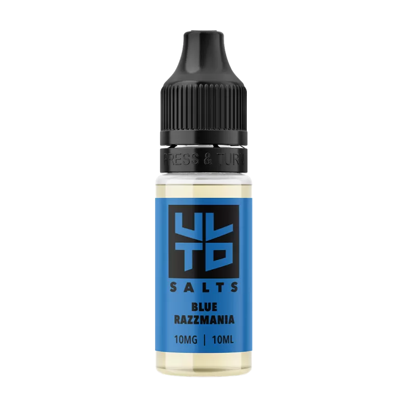 ULTD Blue Razzmania Nic Salt - 10ml - 10mg - Vape Product - Image 2