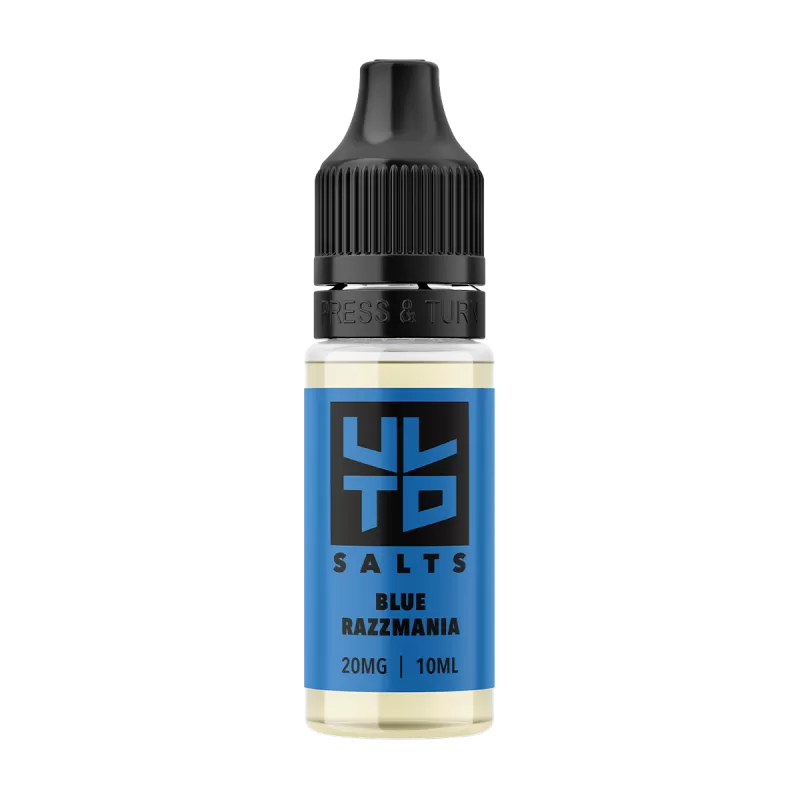 ULTD Blue Razzmania Nic Salt - 10ml - 10mg - Vape Product - Image 3