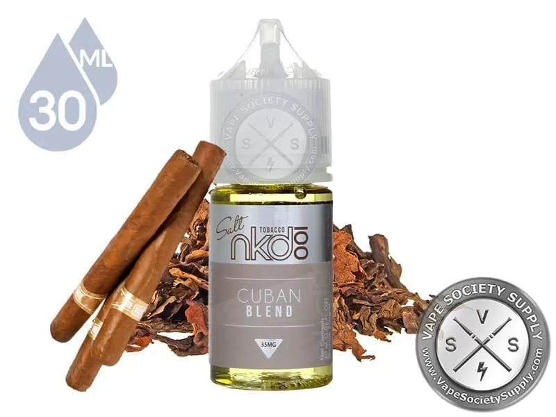 Cuban Blend NKD 100 Salt 30ml