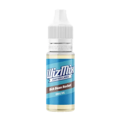 WizMix Rich Bean Rocket - 10ml - 18mg - Vape Product (FD3E0B)