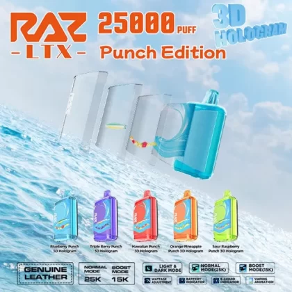 RAZ LTX 25K 3D Hologram Punch Edition - Orange Pineapple Punch (3D Hologram Punch Edition)