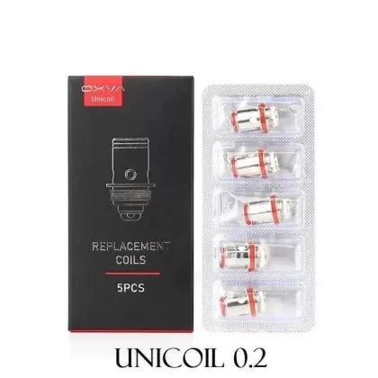 OXVA UNI Coil Replacement – 5PCS OXVA Replacement UNI Coil - COIL TYPE#0.2>0.3