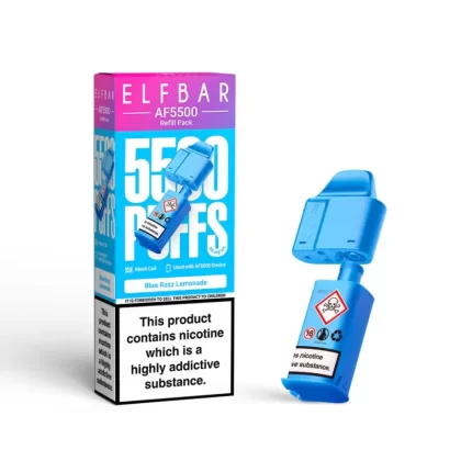 Elf Bar AF5500 Prefilled Pods - Sour Pineapple Ice