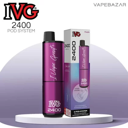 IVG 2400 – 4 Pod System – Device – Purple