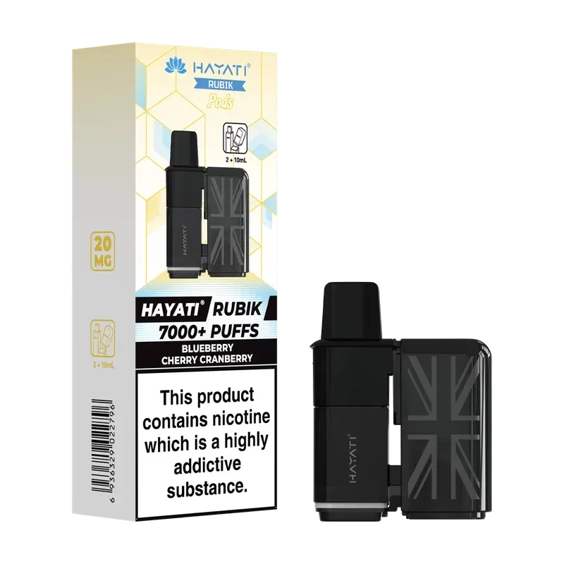 Blueberry Cherry Cranberry Hayati Rubik Refill Pack