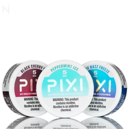 Pixi Nicotine Pouches - 15ct - Blue Razz Freeze