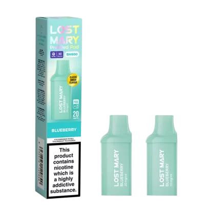 Blueberry Lost Mary BM600 Pods - Vapeshop Co