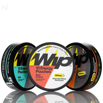 WIP Caffeine Pouches - 100mg & 200mg Strength Options - Orange / 200mg
