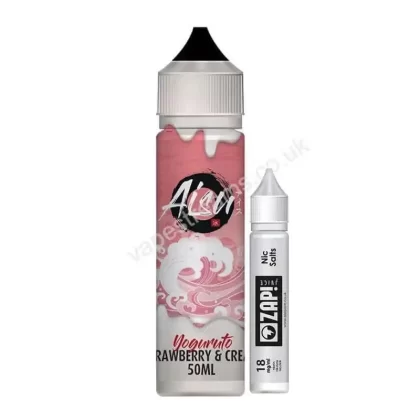 Strawberry & Cream E-Liquid by Aisu Yoguruto - Vapestreams Co