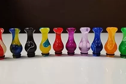 510 Drip Tip – Acrylic Vase Style