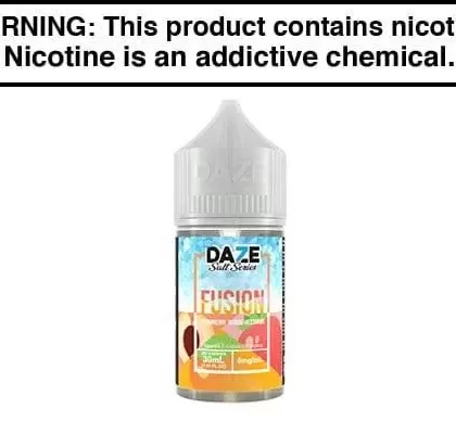 STRAWBERRY MANGO NECTARINE ICED BY 7 DAZE FUSION SALT 15ML/30ML - Vapejuice