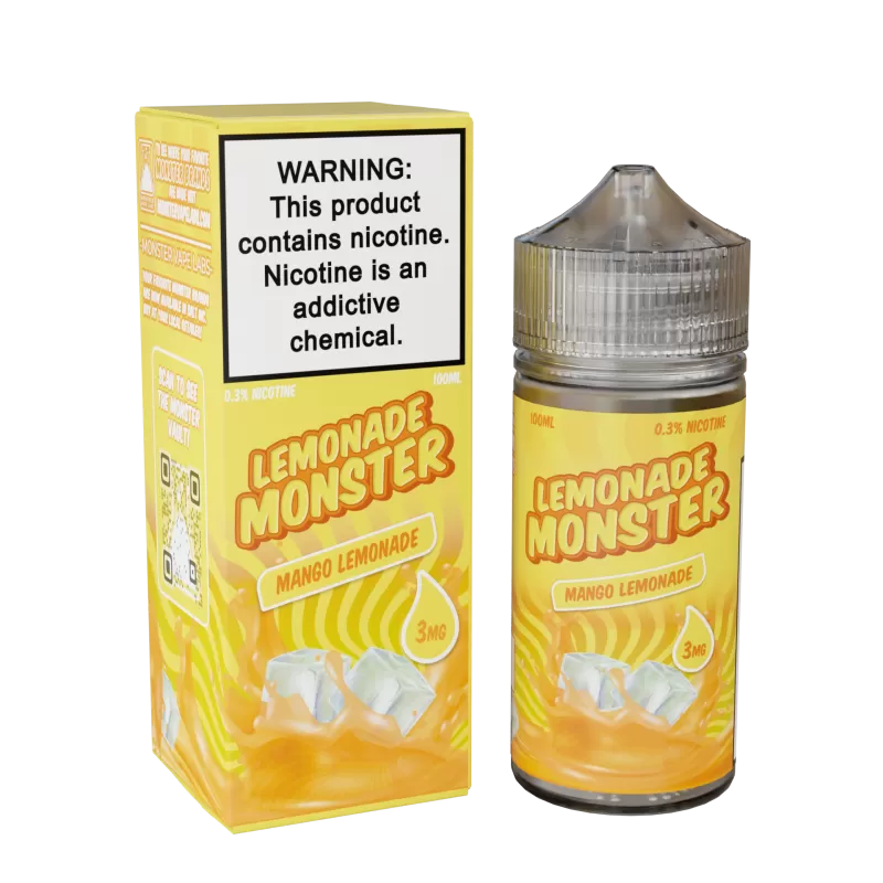 Lemonade Monster - Mango Lemonade - 100ML E-Liquid - 6MG