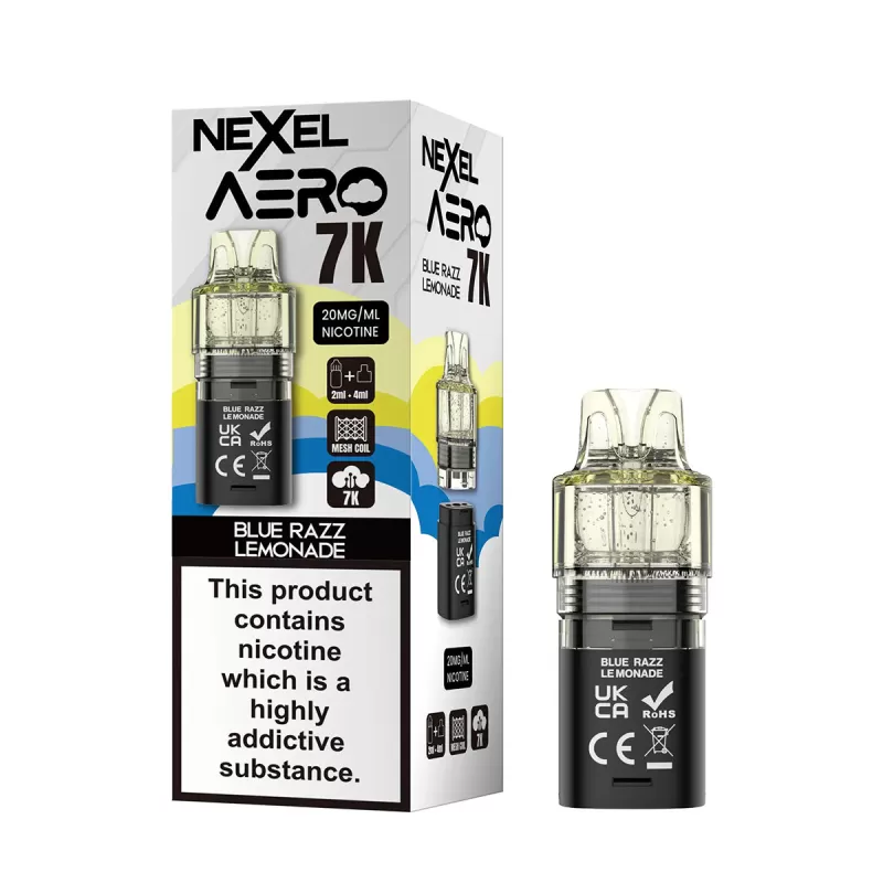 Nexel Aero 7K Puffs Prefilled Pods - Juicy Peach - Image 2