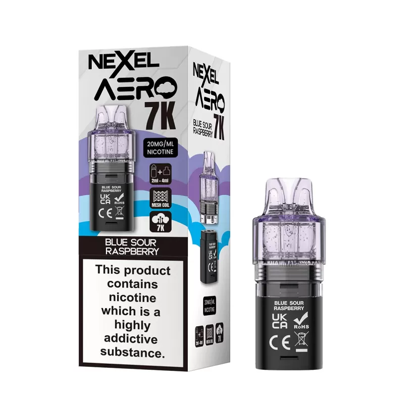 Nexel Aero 7K Puffs Prefilled Pods - Juicy Peach - Image 3