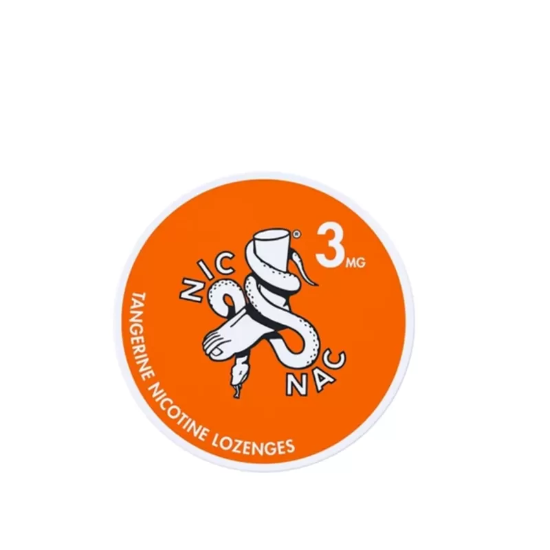 Nic Nac 3mg Nicotine Lozenges - Blood Orange, Classic; Vape Product (95012E) - Image 3