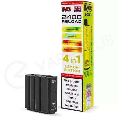Lemon Edition IVG 2400 Prefilled Pod