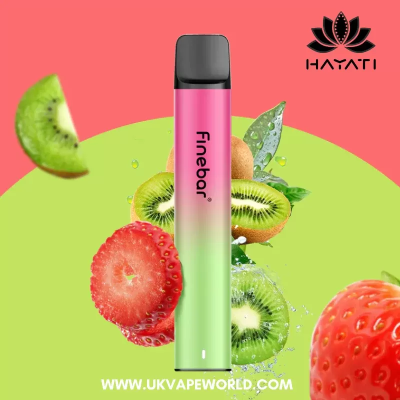 Strawberry Kiwi Hayati Finebar Prefilled Pod Kit – 5 For £15
