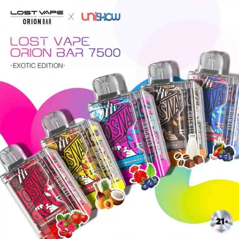 Lost Vape Orion Bar 7500 Puff Disposable Vape Device - Image 2