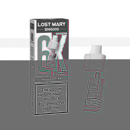 Lost Mary BM6000 Strawberry Ice Pods