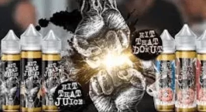 Hit that Donut Juice 30/60ML - Flavor#Boston Cream>Berry Donut~Size#60ml>30ml 50/50~Nic Level#0mg>3mg>6mg>12mg>18mg
