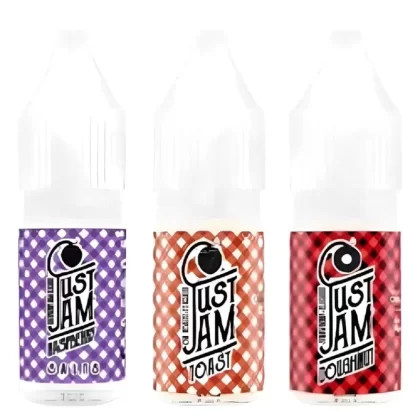 Just Jam 10ML Nic Salt E-Liquid 10 & 20mg | Pack of 10