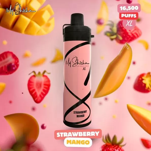 MY SHISHA XL DTL DISPOSABLE POD (16,500 PUFFS) - Shisha Two Apple / 3 mg - Image 2