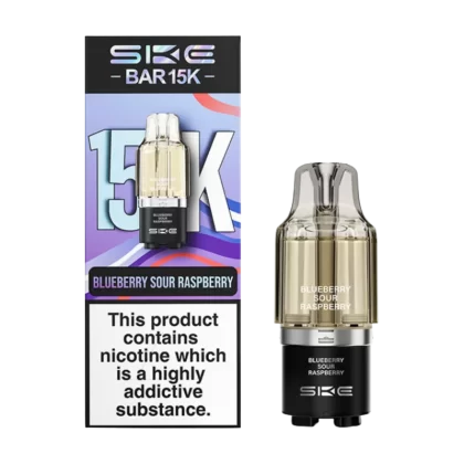 Blueberry Sour Raspberry SKE Bar 15K Refill Pack - Vapeshop Co