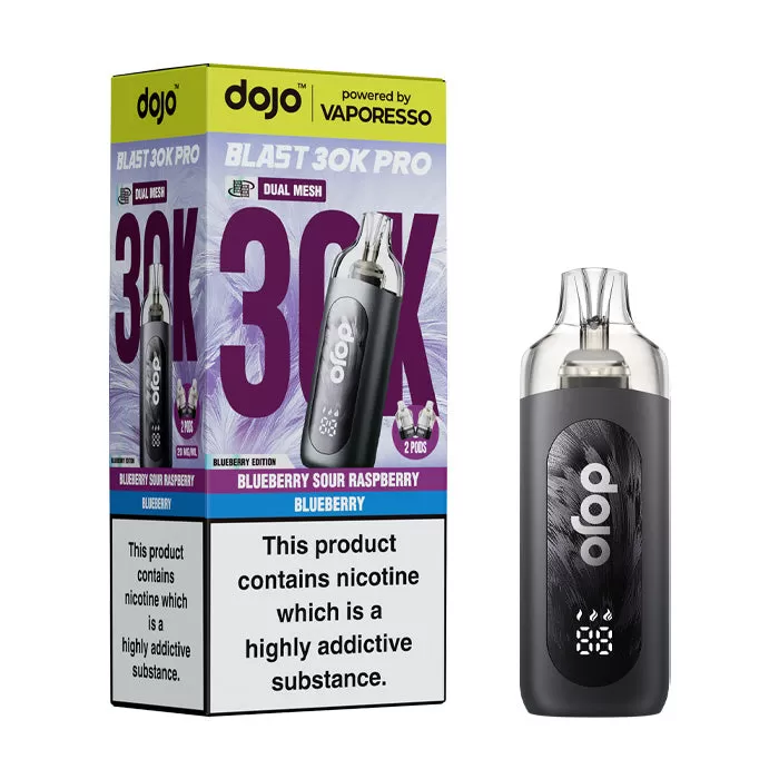 Vaporesso Dojo Blast 30K Pro Prefilled Pod Kit - Lemon Edition - Ukecigstore - Image 3
