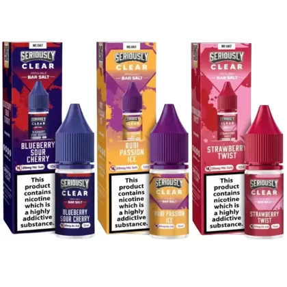 Doozy Vape Seriously Clear Nic Salts 5mg - Sour Blue Dust