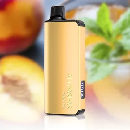 Alibarbar Ingot 9000 Puffs – Peach Ice - Swixvape