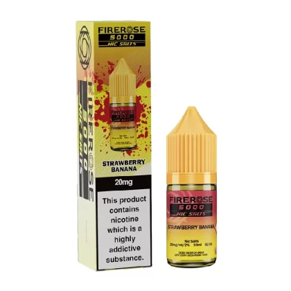 Strawberry Banana Firerose Nic Salt E-Liquid by Elux
