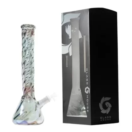 Hillside Water pipe Twisted Beaker”16