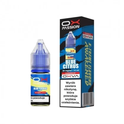 Liquid OXVA OX Passion Salt 10ml 20mg Blue Citrus