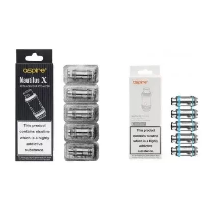Aspire Nautilus X XS Replacement Coils - Resistance#0.7 Ohm>1.8 Ohm>1.5 Ohm (784220)