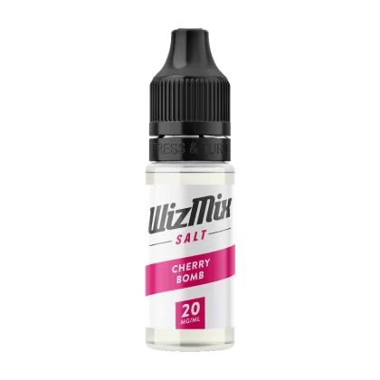Wizmix Salt Cherry Bomb - 10ml - Vape Product, Vape Product