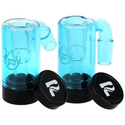 Pulsar Neon Brights Glass Oil Reclaimer | 14mm | Assorted Colors | 4ct Bundle