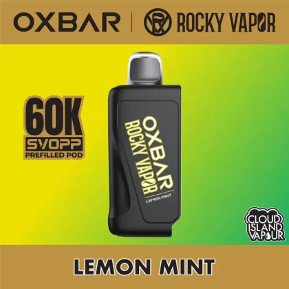 Rocky Vapor Oxbar Svopp 60K Pod Pack – Lemon Mint