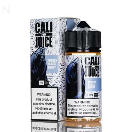 Cali Juice E liquid- Frozen Blackberry - 100mL - 3mg