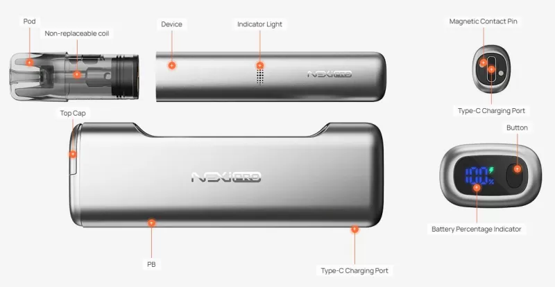 Nexi Pro Kit Blue Grey – Aspire - Image 3