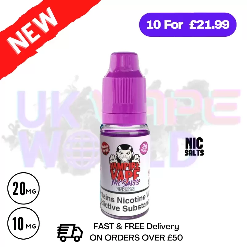 Vampire Vape Pinkman 10ml Nic Salt
