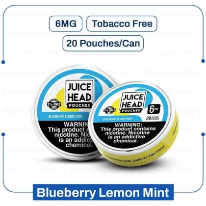 Buy Juice Head Blueberry Lemon Mint 6mg Online - Vape Store