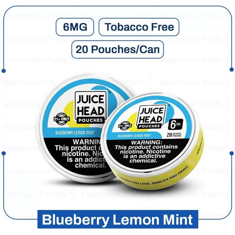 Buy Juice Head Blueberry Lemon Mint 6mg Online - Vape Store
