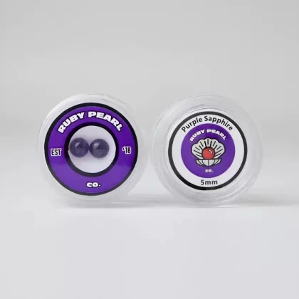 Ruby Pearl Co-Purple Sapphire : 5mm - Ejuicewarehouse