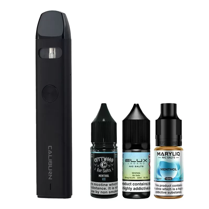 Uwell Caliburn A3 Menthol Bundle - Colour#Silver