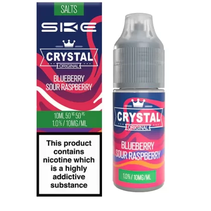 Blueberry Sour Raspberry SKE Crystal Nic Salt E-Liquids - 10mg