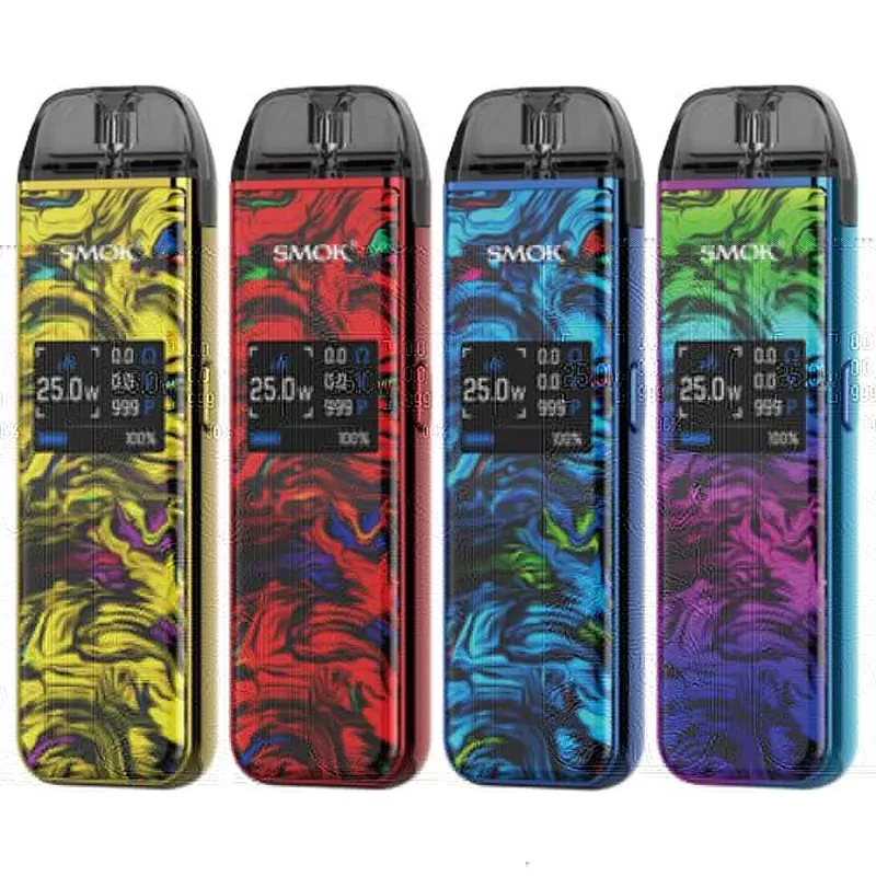 Smok Pozz Pod Vape Kit - Colour#Black Plating>Prism Blue>Prism Chrome>Prism Gold>Prism Rainbow>Prism Red