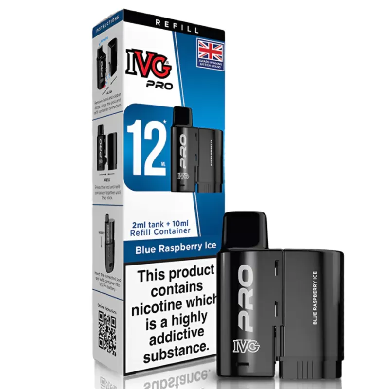 IVG PRO 12 Refill POD 10mg - Fresh Mint - Image 2