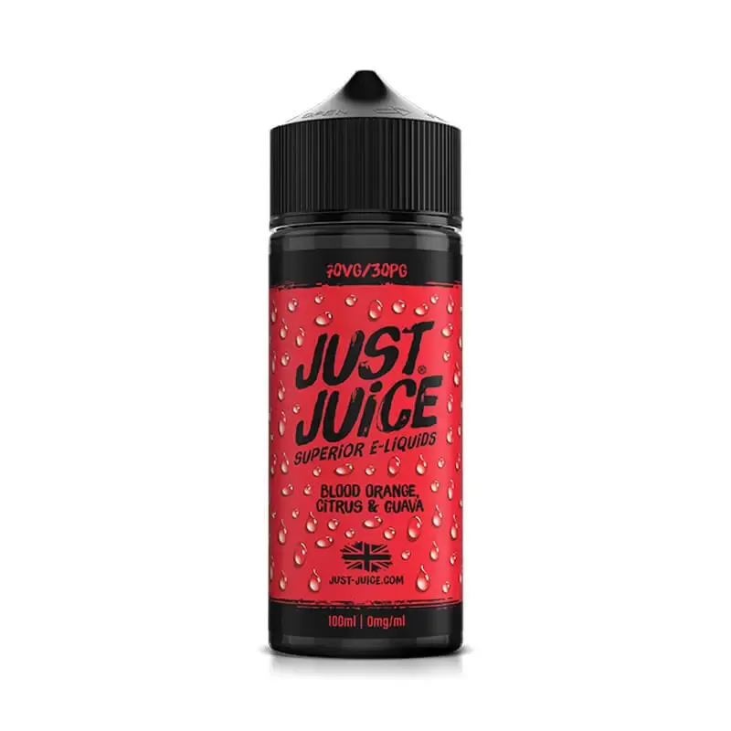 Blood Orange Citrus & Guava 100ml E-Liquid Shortfill by Just Juice - Vapestreams Co