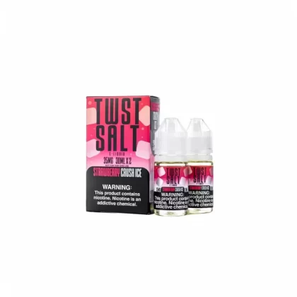 TWST Salt E Liquid – Ice Strawberry Crush – Nic Salt 60ml