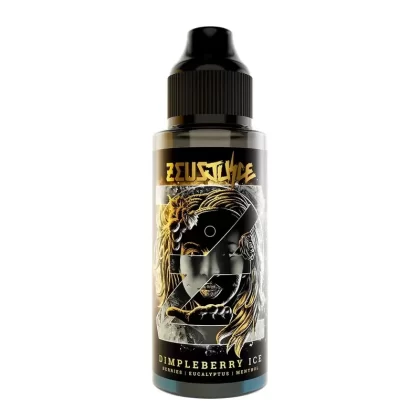 Dimpleberry Ice by Zeus Juice 100ml + FREE NIC SHOTS